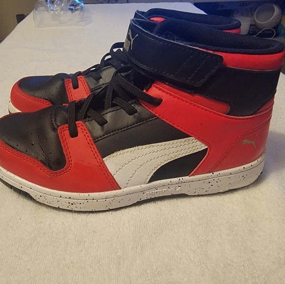 Puma High-Top Velcro Sneakers - Picture 2 of 2